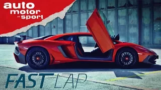 Lamborghini Aventador SV: Stiernacken mit Rinderwahnsinn - Fast Lap | auto motor und sport