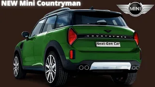 Mini Countryman EV 2024 - New Generation Mini Countryman Interior and Exterior Details