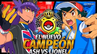 ¡ASH ES EL CAMPEÓN MUNDIAL! 👑 | ASH VS LIONEL BATALLA COMPLETA | Zoomalex716