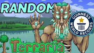 Random Terraria Speedrun RECORD