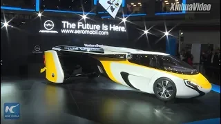 Unveiling secrets of flying car showcased at Shanghai import expo