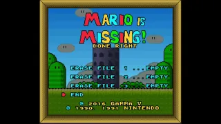 Mario Is Missing: Done Right - World 1 100% - Mario Is Missing ROM Hack