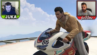 Amir vs. Juka - OPET DEREMO DO JUTRA - GTA 5 TRKE!!!