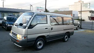 1993 Nissan Caravan GT 4X4 Turbo Diesel TD27T (по-русски) 86,700km