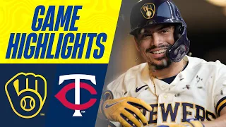 Twins vs. Brewers Game Highlights (8/22/23) | MLB Highlights