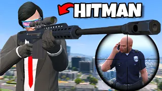 I Became a Hitman Hunting PD in GTA 5 RP