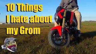 10 Things I hate about my Honda Grom