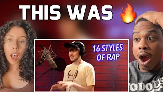 16 STYLES OF RAPPING (J.COLE, MGK, TYLER THE CREATOR & MORE)