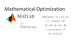MATLAB Nonlinear Optimization with fmincon