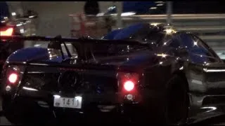 Lewis Hamilton driving his Pagani Zonda 760 LH [EXCLUSIVE FOOTAGE]