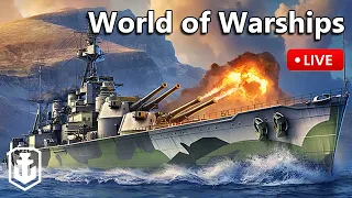 Playing All Steel Battleships For 2024 Ranking - World of Warships Live (Jan. 16 2024)