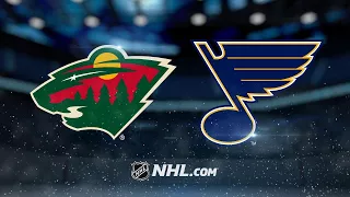 Schwartz scores twice, Blues beat Wild 6-3