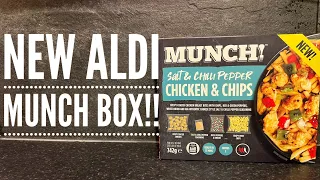Aldi Munch Salt & Chilli Pepper Chicken & Chips Review | Aldi Food Review