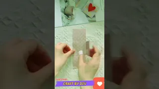 craft video ♥️💞 paper craft | new craft video #shortvideo #lovecraft