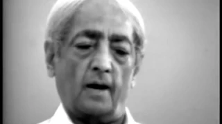 J. Krishnamurti - Brockwood Park 1978 - Public Talk 1 - Can I strip myself of the network...