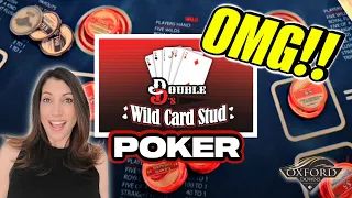 👊 BIG WIN!! Kelly and Jamie Take On Wild Card Stud Poker at Oxford Downs Poker Room #poker