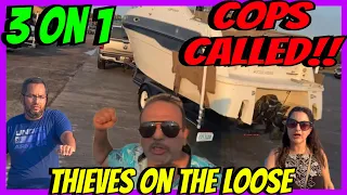 Boat Ramp Fight Frees The Nip!! A$$aulted & Robbed Because I Was Recording!!