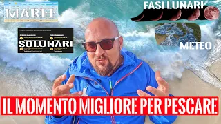 il Momento Migliore per pescare. Maree, Luna, Solunari ed altri SEGRETI con Stefano Adami