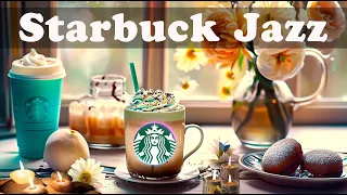 SpringJazz 2024 스타벅스 매장음악 🌻 실시간 음악 매장음악 광고없는☕ 週末の朝カフェBGM 🎹 STARBUCKS Soothing Jazz for work