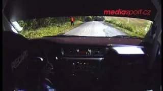 Rally Vyškov - Enge CRASH srnka RZ2