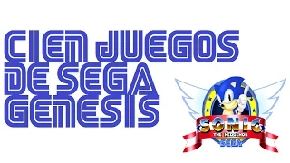 100 juegos de sega en 10 minutos (100 Sega genesis games in ten minutes) (remasterización)