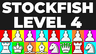 Playing Stockfish Level 4 in Fischer Random