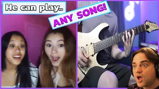 TheDooo Reaction - Playing Guitar on Omegle but I take song requests from strangers...