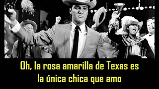 ELVIS PRESLEY - The yellow rose of texas/ the eyes of texas ( con subtitulos en español ) BEST SOUND