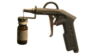 МИНИ КРАСКОПУЛЬТ СВОИМИ РУКАМИ .MINI spray guns OWN HANDS