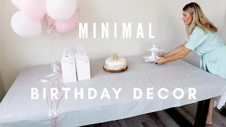 Decorate with me for a Birthday Party || Kids Birthday Party Decor on a Budget 2020