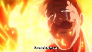 Escanor Death : Merlin kisses escanor scene | nanatsu no taizai s4 English sub