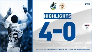 Match Highlights: Bristol Rovers 4-0 Blackpool