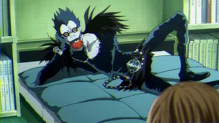 Ryuk comiendo Manzanas | Death Note [4K]