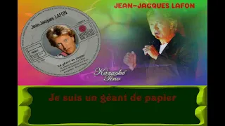 Karaoke Tino - Jean-Jacques Lafon - Le Géant De Papier -