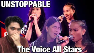 คริสตา VS แพร ชนาภรณ์ - Unstoppable - Battle - The Voice All Stars - 28 Aug 2022 | REACTION