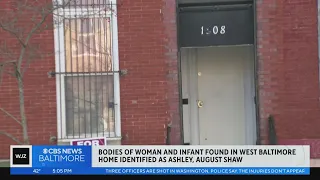 Police identify woman, baby found dead in West Baltimore