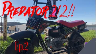 Motovox mbx10 Build ep2: GETS A PREDATOR 212!!