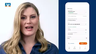 VR Banking App: Wie mache ich eine Überweisung?