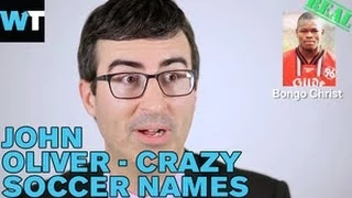 CRAZY SOCCER NAMES with John Oliver! | What's Trending Now