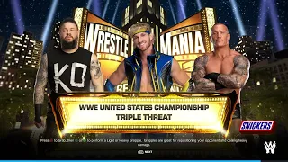 WWE 2K24 - Logan Paul vs Randy Orton vs Kevin Owens WrestleMania 40 Prediction