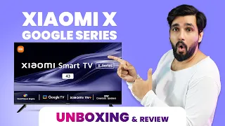 2023 Xiaomi X 4K Dolby Vision Series Smart Google TV Unboxing & Review | Hindi