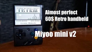 Miyoo Mini v2 | Almost Perfect 60$ Retro Handheld . Stock Firmware