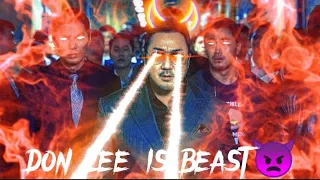 👿DON LEE IS 👹GANGSTER STATUS || Ma Dong-seok || 😈BEAST || ROLEX BGM