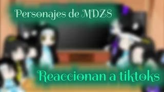 Personajes de MDZS Reaccionan a sus titoks/ parte 2