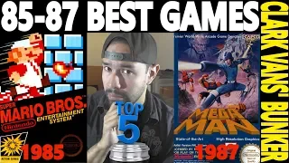 JUEGOS DE 1985 A 1987: TOP 5 by Clark Kane