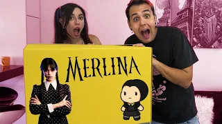 ABRIMOS LA CAJA SECRETA Y MISTERIOSA DE MERLINA ADDAMS (WEDNESDAY) 📦❓