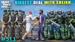 Michael's Biggest Deal With Dubai Sheikh | Gta V Gameplay