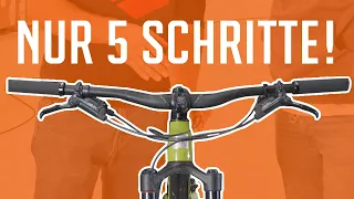 5 SCHRITTE zum PERFEKT eingestellten  COCKPIT! | MTB