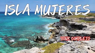 🔴ISLA MUJERES 🏖️TOUR POR TODA LA ISLA 🔴CANCUN Quintana Roo