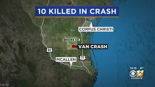 At Least 10 Dead, More Than A Dozen Injured After Overloaded Van Carrying Migrants Crashes In South